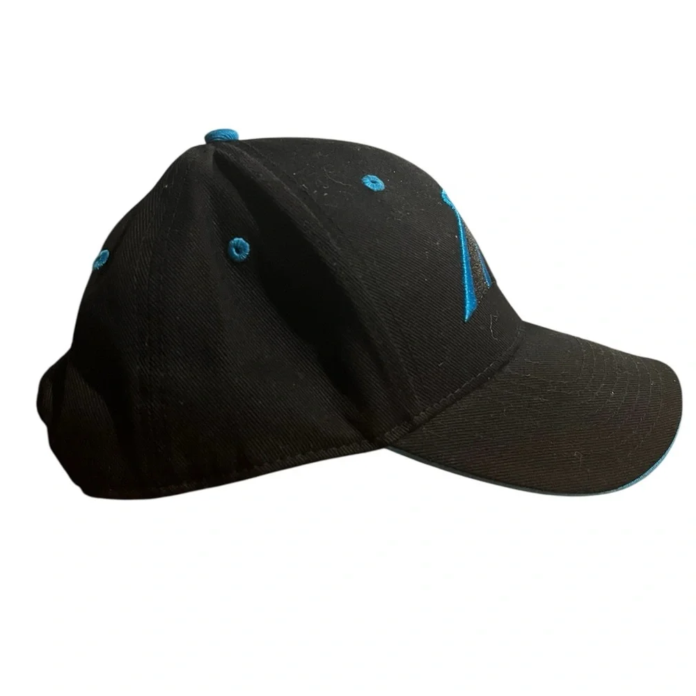 Carolina Panthers‎ Hat Cap Adjustable NFL Team Apparel Snap Back Black